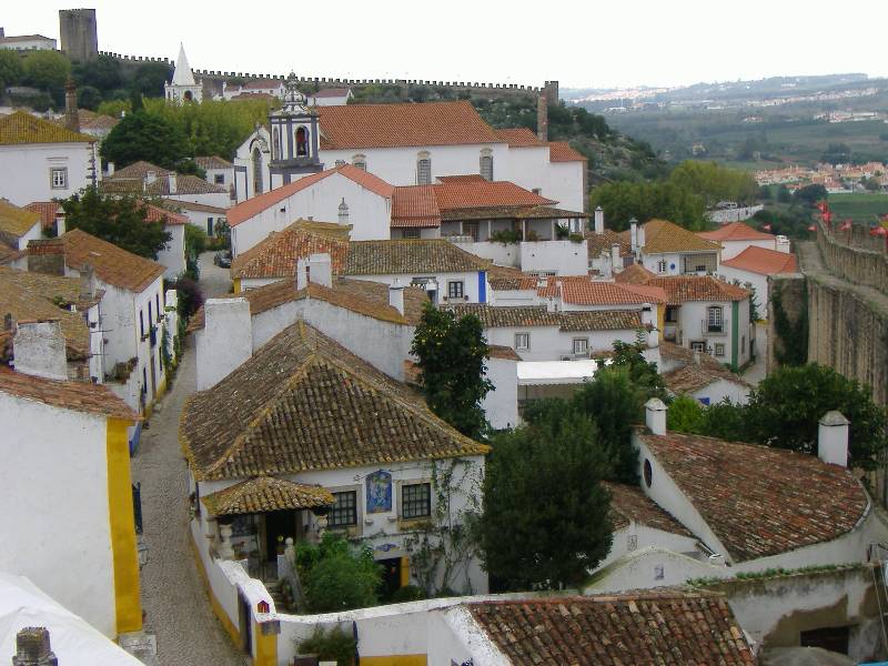 Obidos Staedtchen aus dem Mittelalter (20) 